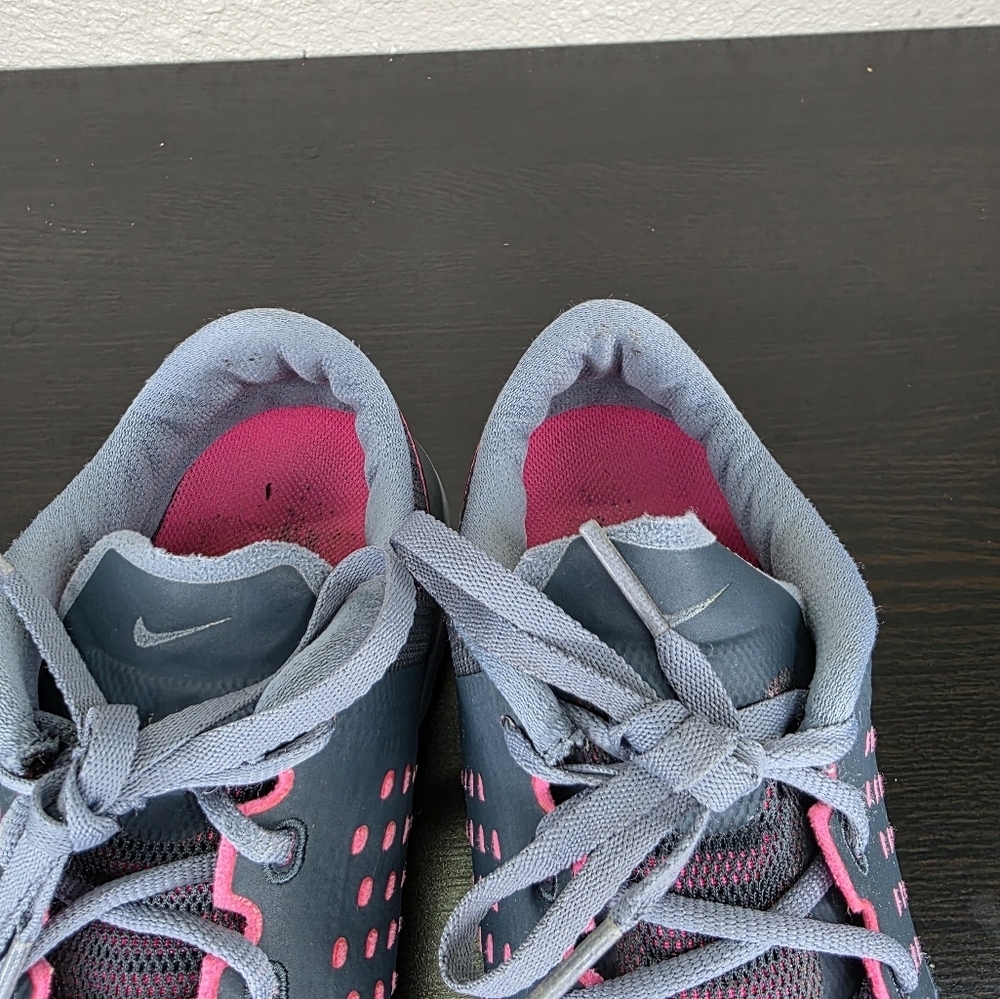 Nike FS Lite Run 2 Gray/Pink Running Shoes 684667-005 Womens Size 8.5 - Picture 11 of 16